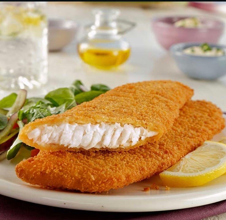 Milanesa filet de Merluza